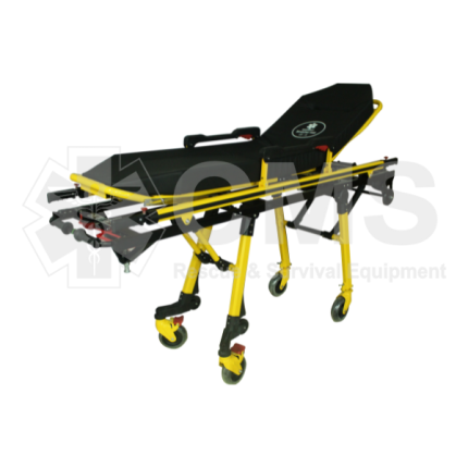 camilla de ambulancia telescopica amarillo